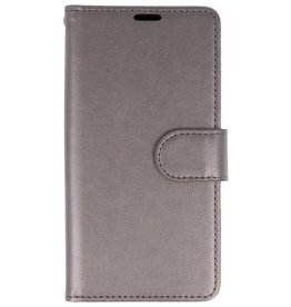 Wallet Cases Case for Huawei Honor 7X Gray