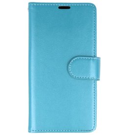 Étui portefeuille pour Huawei Honor 7X Turquoise