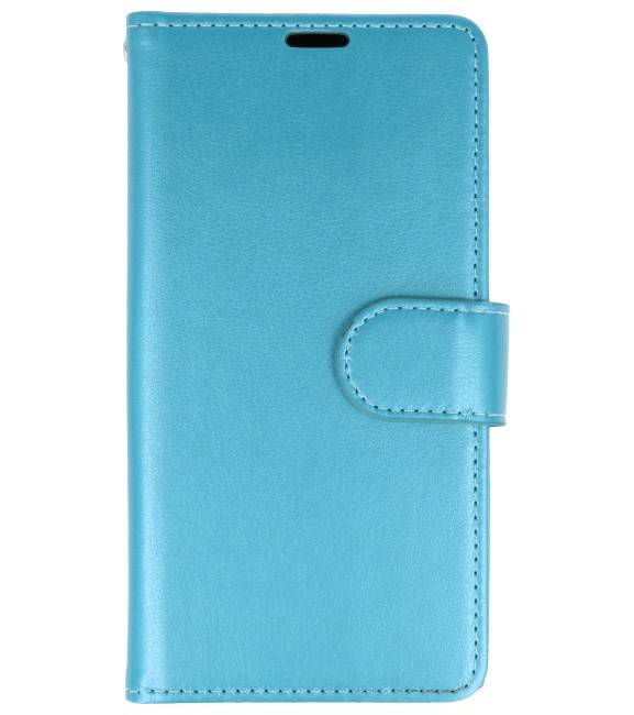 Wallet Cases Hoesje voor Huawei Honor 7X Turquoise
