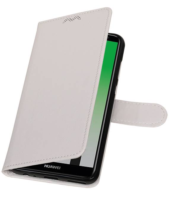 Huawei P20 Portemonnee hoesje booktype wallet Wit