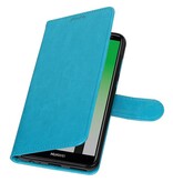 Huawei P20 tegnebog taske bogtype tegnebog turkis
