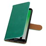 Pull Up PU cuir Bookstyle pour Huawei P20 vert