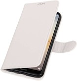 Huawei P20 Lite Wallet caja booktype billetera blanco