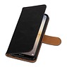 Pull Up PU Leather Bookstyle para Huawei P20 Lite Black