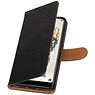 Pull Up PU Leather Bookstyle para Huawei P20 Pro Black