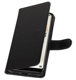 Huawei P20 Pro Wallet taske bogtype tegnebog Sort