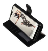 Huawei P20 Pro Portemonnee hoesje booktype wallet Zwart