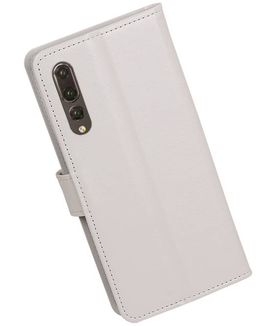 Huawei P20 Pro Portefeuille portefeuille booktype portefeuille Blanc