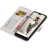 Portafoglio portafogli per Huawei P20 Pro Portafoglio bianco
