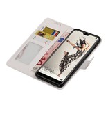 Huawei P20 Pro Wallet case booktype wallet White