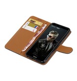 Pull Up PU Leather Bookstyle per Huawei P Smart Black