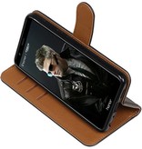 Pull Up PU cuir Bookstyle pour Huawei P Smart Black