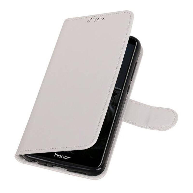 Huawei P Smart Wallet booktype wallet case White