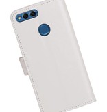 Huawei P Smart Wallet booktype wallet case White