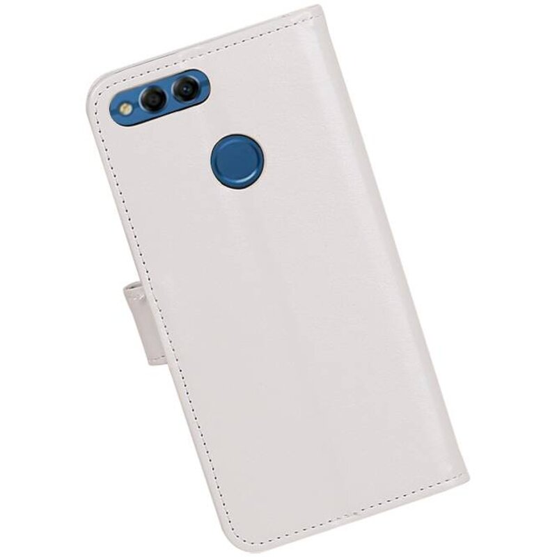 Huawei P Smart Wallet booktype wallet case White