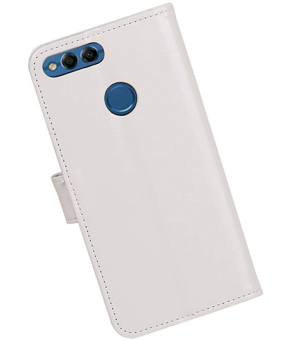 Huawei P Smart Wallet Booktype Tegnebog Taske Hvid