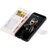 Custodia a portafoglio tipo portafoglio Huawei P Smart Wallet Bianco