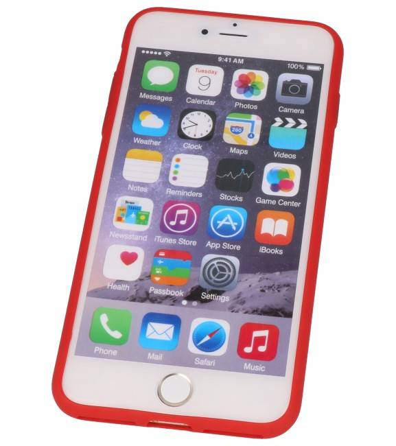 Hardcase Hoesje voor iPhone 7 / 8 Plus Rood