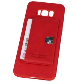 Hardcase Hoesje voor Samsung Galaxy S8 Plus Rood