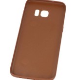 Hardcase Hoesje voor Samsung Galaxy S7 Edge Bruin