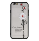 Love Forever Hoesjes voor iPhone 6 / 6s Wit