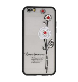 Love Forever Hoesjes voor iPhone 6 / 6s Wit