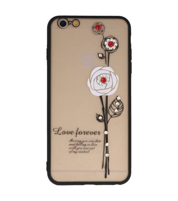 Love Forever Hoesjes voor iPhone 6 / 6s Plus Wit
