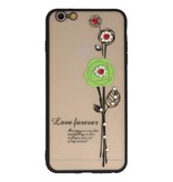 Love Forever Hoesjes voor iPhone 6 / 6s Plus Groen