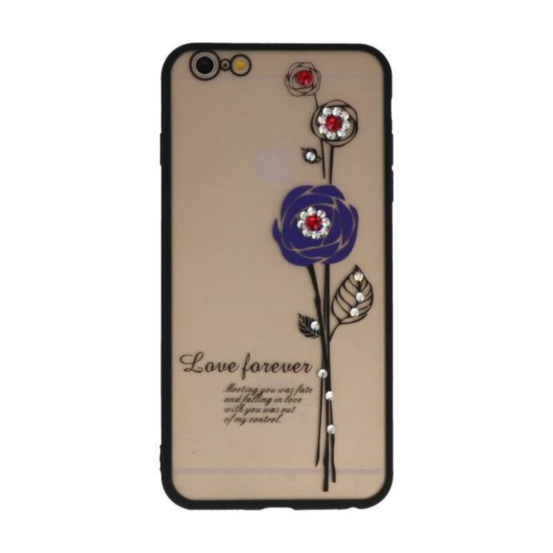Love Forever Hoesjes voor iPhone 6 / 6s Plus Paars