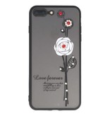 Love Forever Hoesjes voor iPhone 7 / 8 Plus Wit