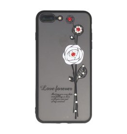 Love Forever Hoesjes voor iPhone 7 / 8 Plus Wit