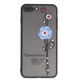 Love Forever Hoesjes voor iPhone 7 / 8 Plus Blauw