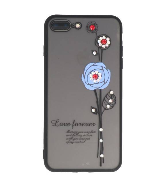 Love Forever Hoesjes voor iPhone 7 / 8 Plus Blauw