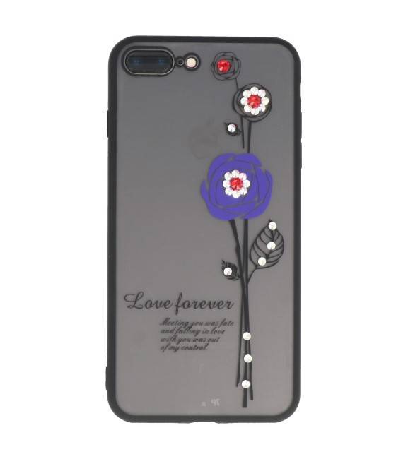 Love Forever Hoesjes voor iPhone 7 / 8 Plus Paars