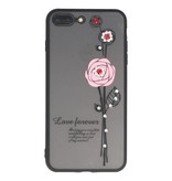 Love Forever Hoesjes voor iPhone 7 / 8 Plus Roze