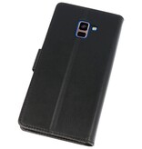 Custodia a Portafoglio per Galaxy A8 Plus (2018) Nera