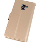 Wallet Cases Case for Galaxy A8 Plus (2018) Gold