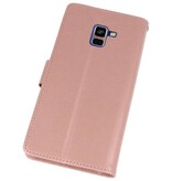 Wallet Cases Case for Galaxy A8 Plus (2018) Pink