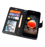 Custodia a Portafoglio per LG K8 2018 Nero