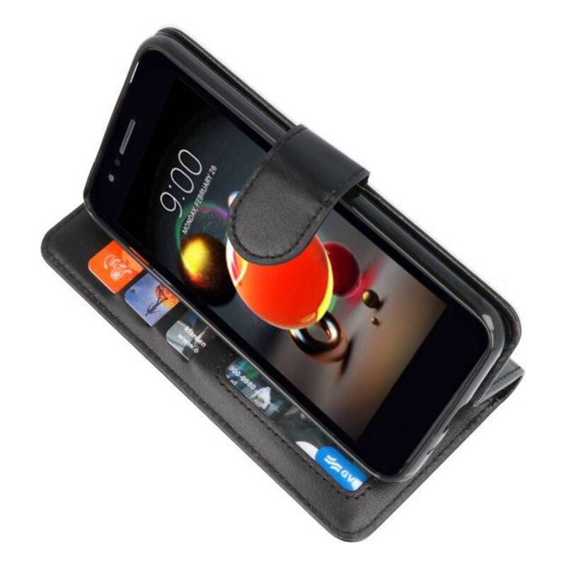 Wallet Cases Case for LG K8 2018 Black
