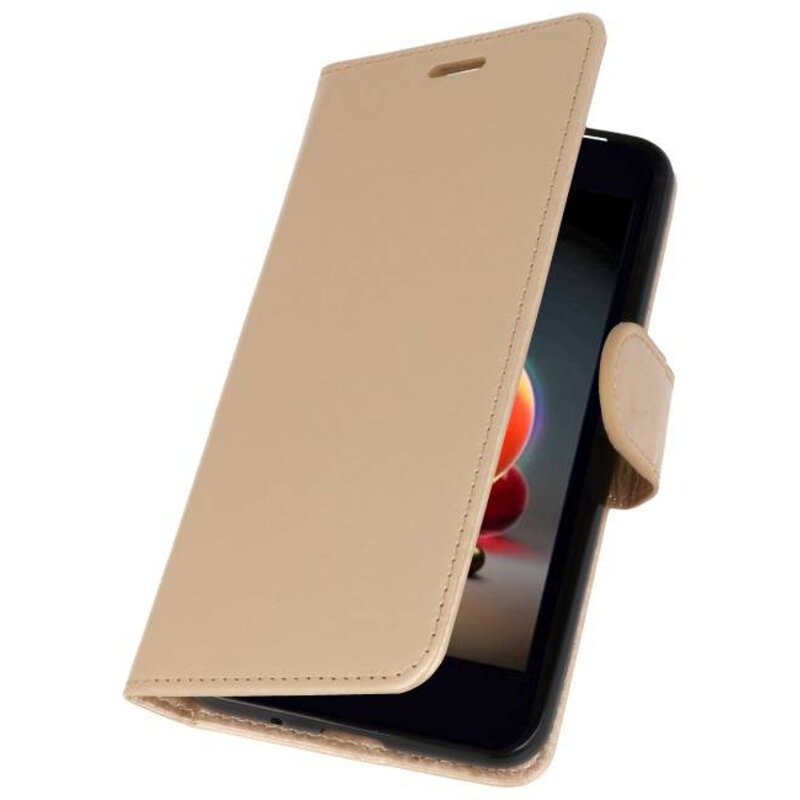 Wallet Cases Case for LG K8 2018 Gold