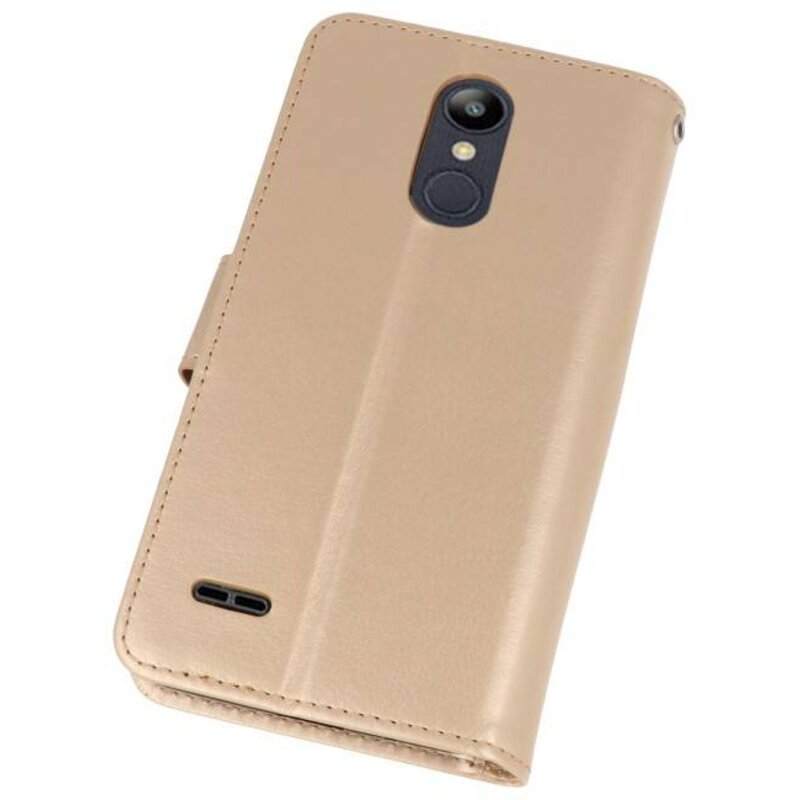 Custodia a Portafoglio per LG K8 2018 Gold