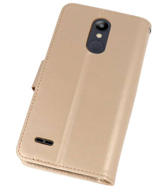 Estuche Wallet Cases para LG K8 2018 Gold