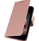 Wallet Cases Hoesje voor LG K8 2018 Roze