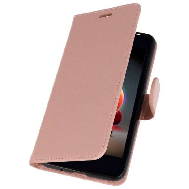 Wallet Cases Case for LG K8 2018 Pink