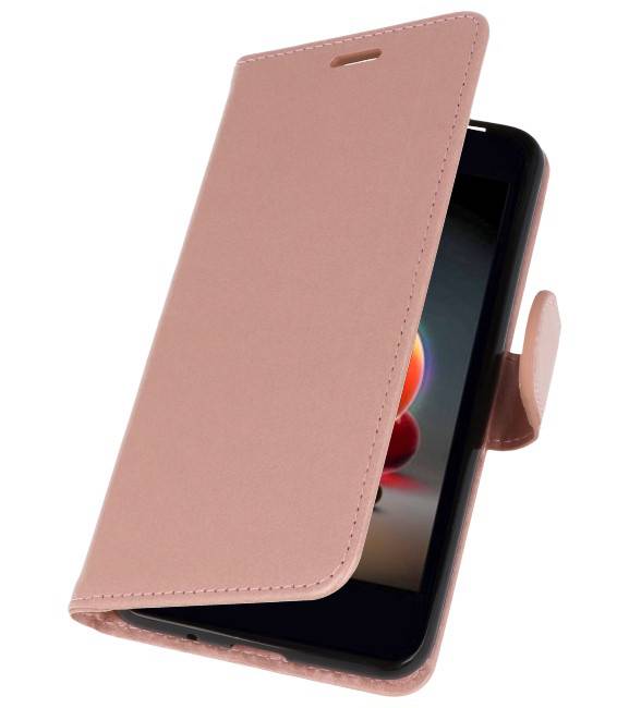 Wallet Cases Hoesje voor LG K8 2018 Roze