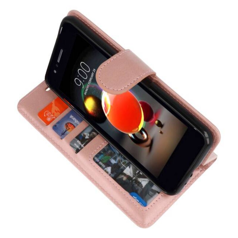 Wallet Cases Case for LG K8 2018 Pink