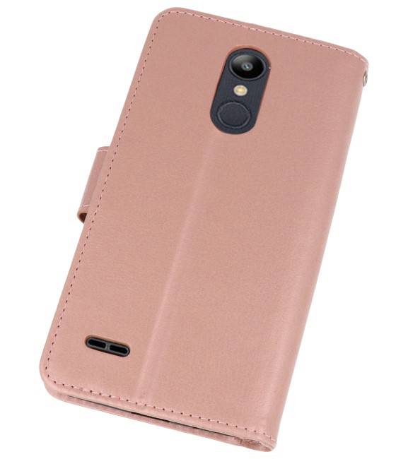 Custodia a Portafoglio per LG K8 2018 Rosa