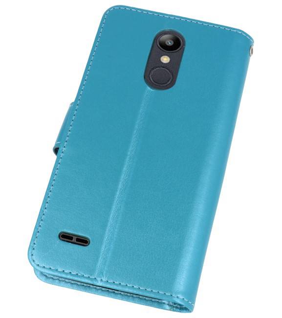 Wallet Cases Hoesje voor LG K8 2018 Turquoise