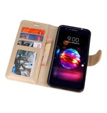 Wallet Cases Case for LG K10 2018 Gold